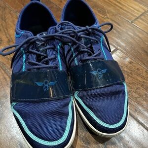 Creative Recreation‎ Navy and Teal Sneakers